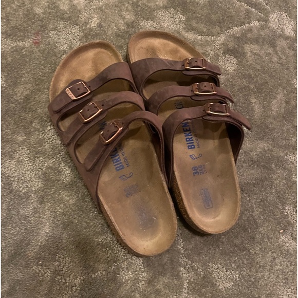 BIRKENSTOCK Florida Soft Footbed Habana Size: 38 - Picture 3 of 8